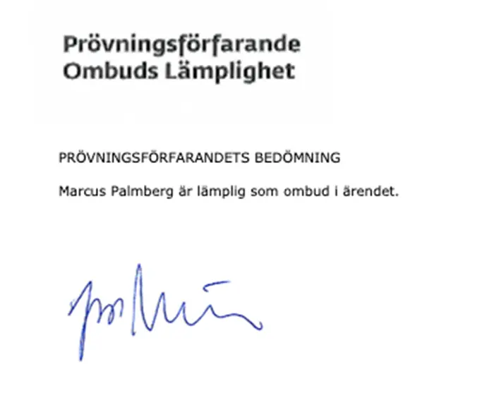 Marcus Palmberg, godkänd jurist